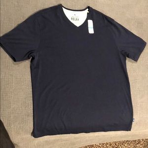 Tommy Bahama navy blue v-neck shirt